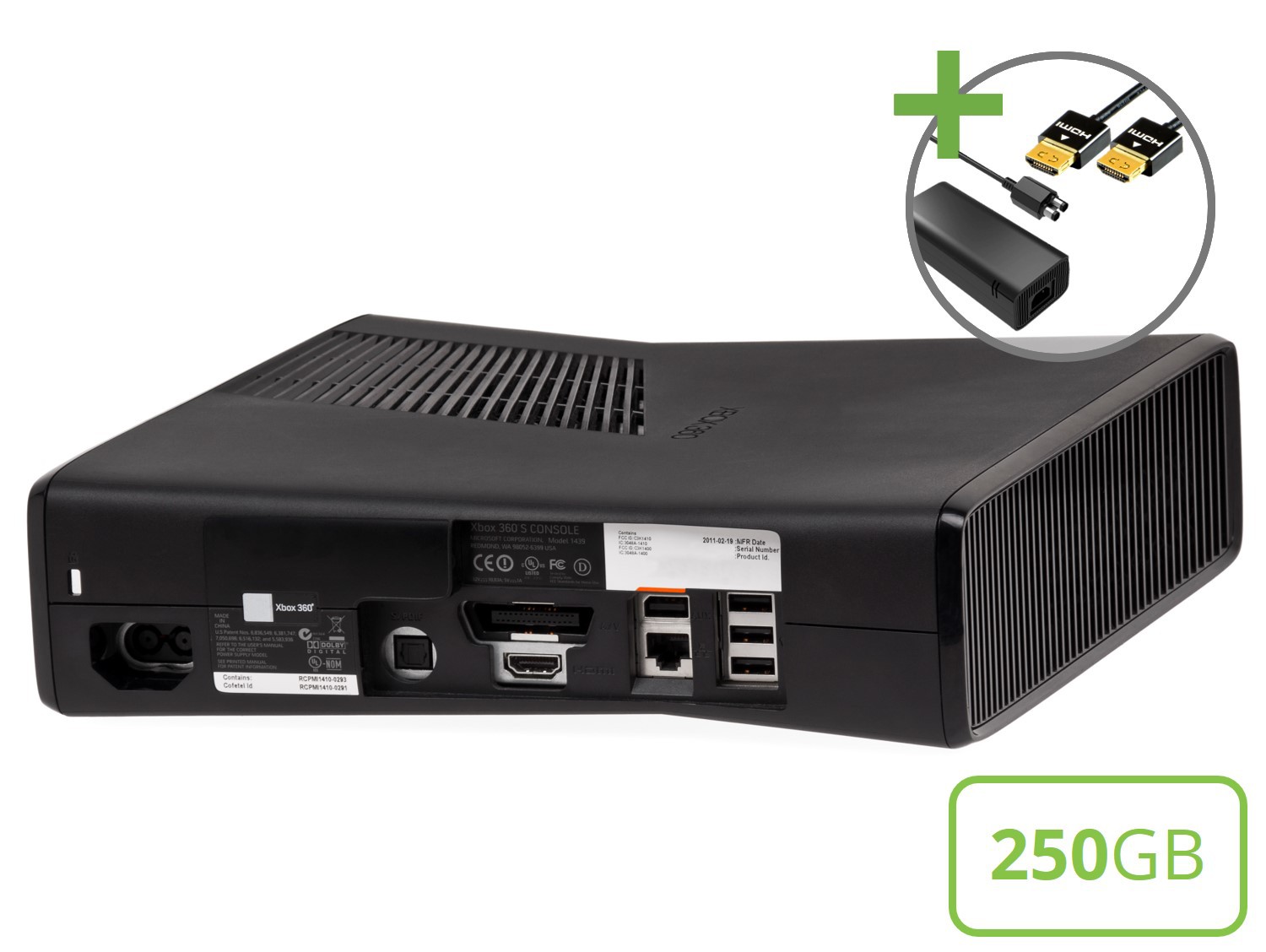Microsoft Xbox 360 Slim Starter Pack - Forza 3 and Crisis 2 Edition - Xbox 360 Hardware - 3