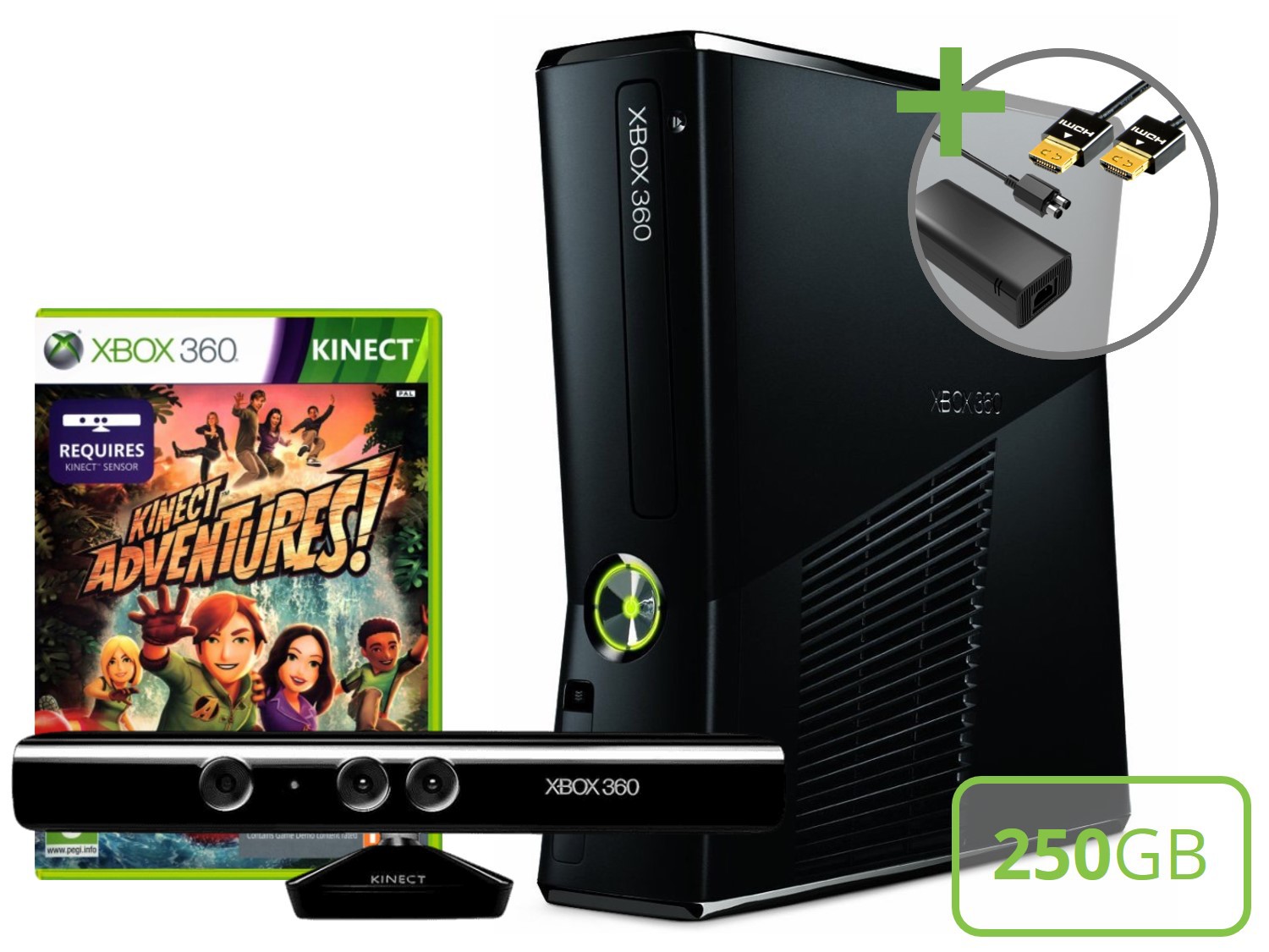 Microsoft Xbox 360 Slim Starter Pack - Kinect Edition Kopen | Xbox 360 Hardware