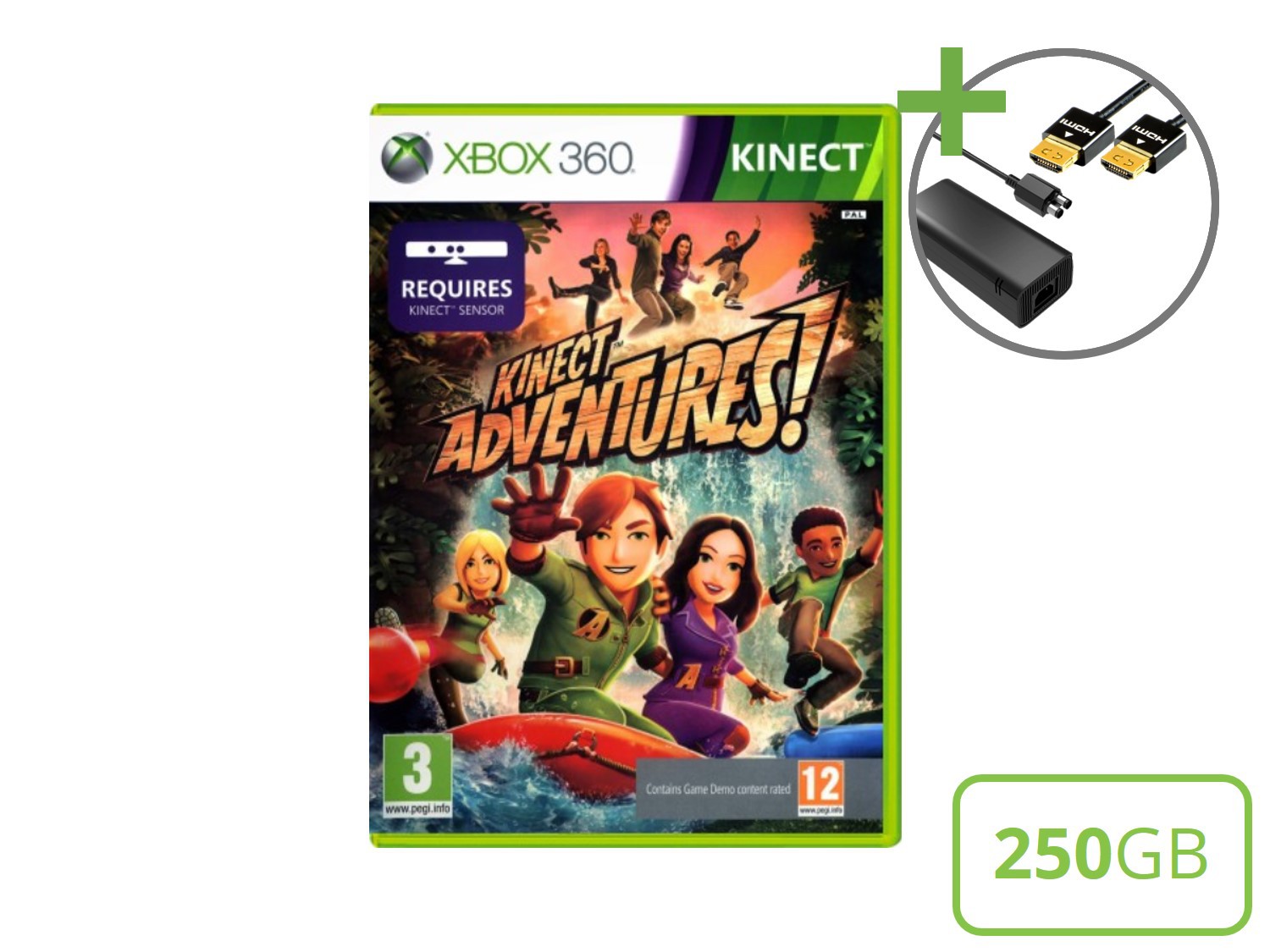 Microsoft Xbox 360 Slim Starter Pack - Kinect Edition - Xbox 360 Hardware - 6