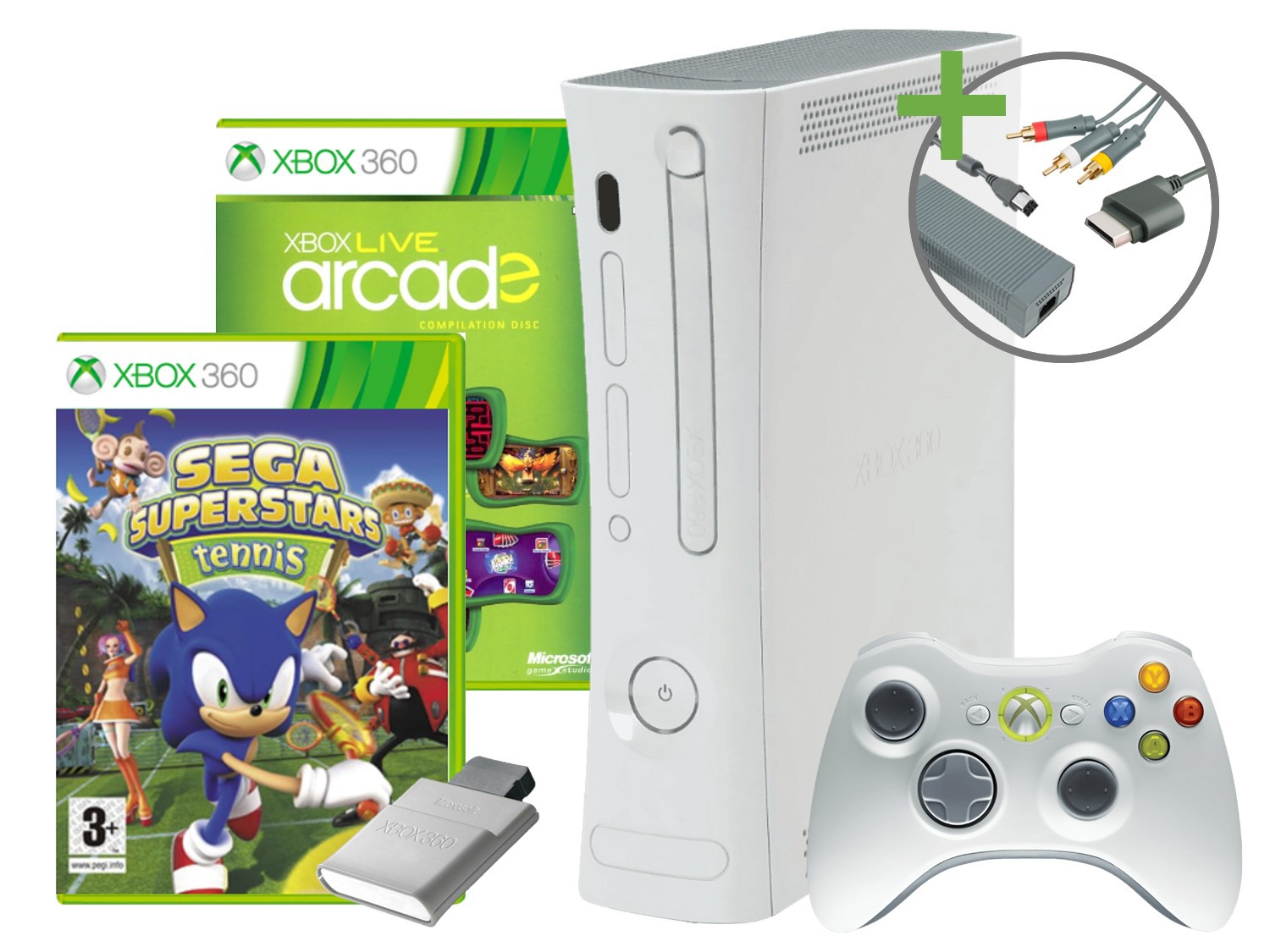 Microsoft Xbox 360 Arcade Starter Pack - Value Edition Kopen | Xbox 360 Hardware