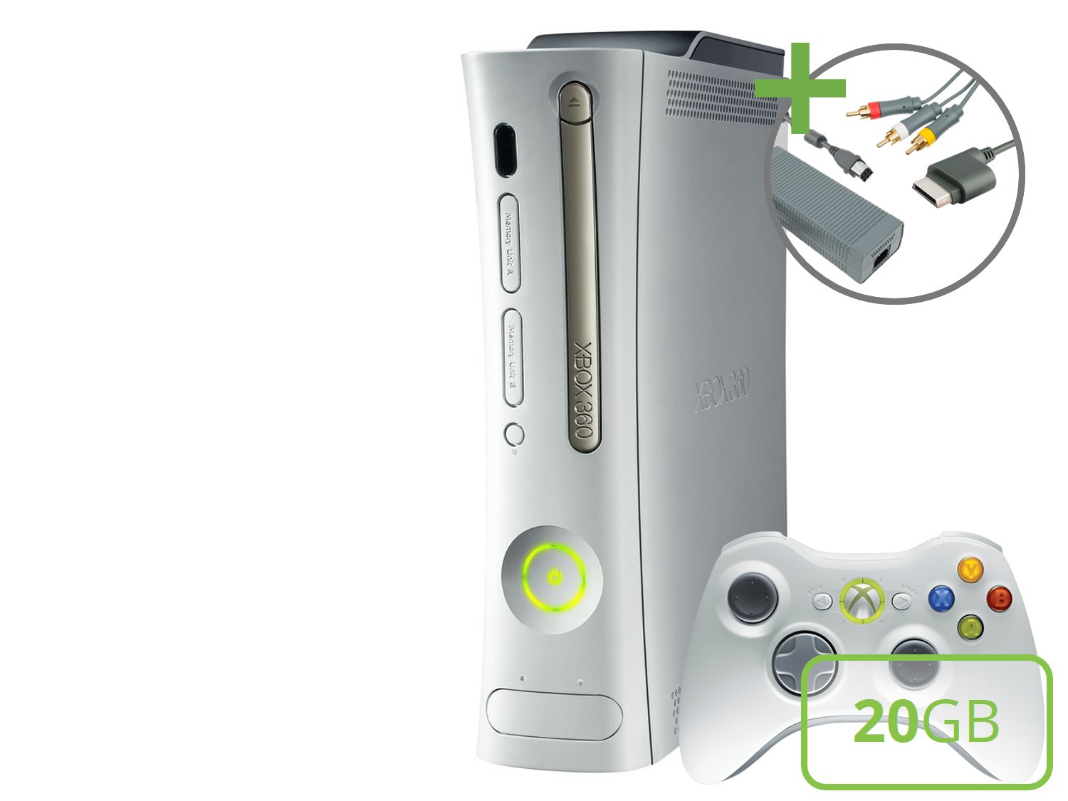 Microsoft Xbox 360 Premium Starter Pack - 20GB Basic Gold Edition Kopen | Xbox 360 Hardware