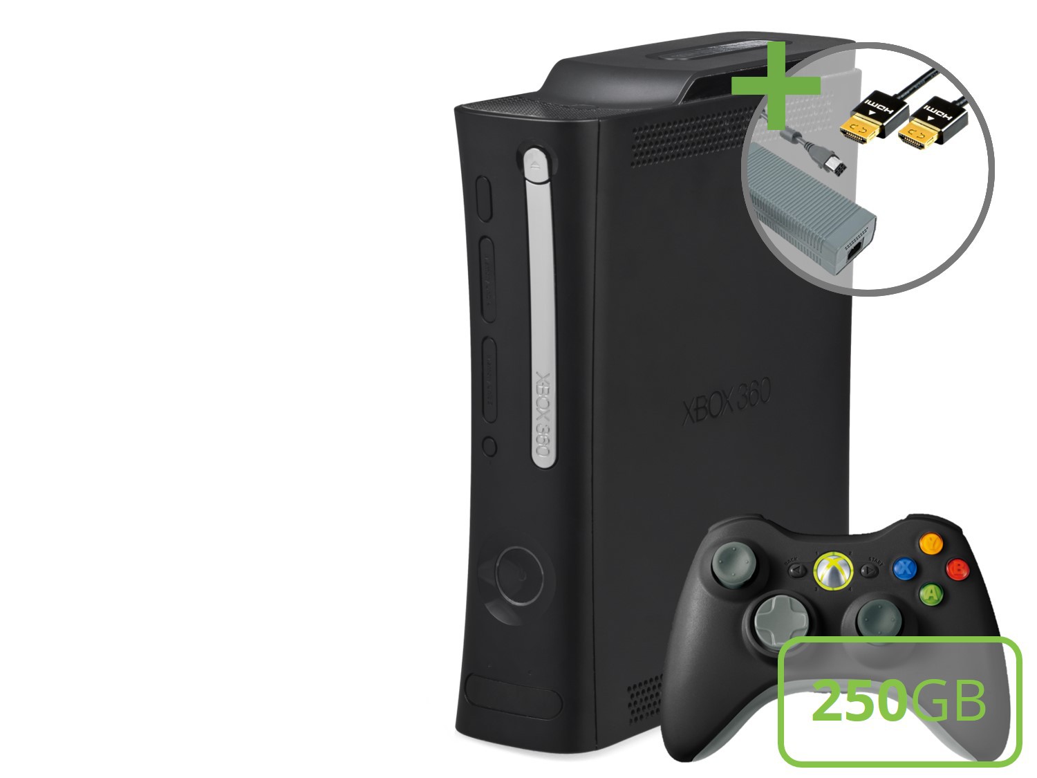 Microsoft Xbox 360 Elite Starter Pack - 250GB Standaard Edition - Xbox 360 Hardware