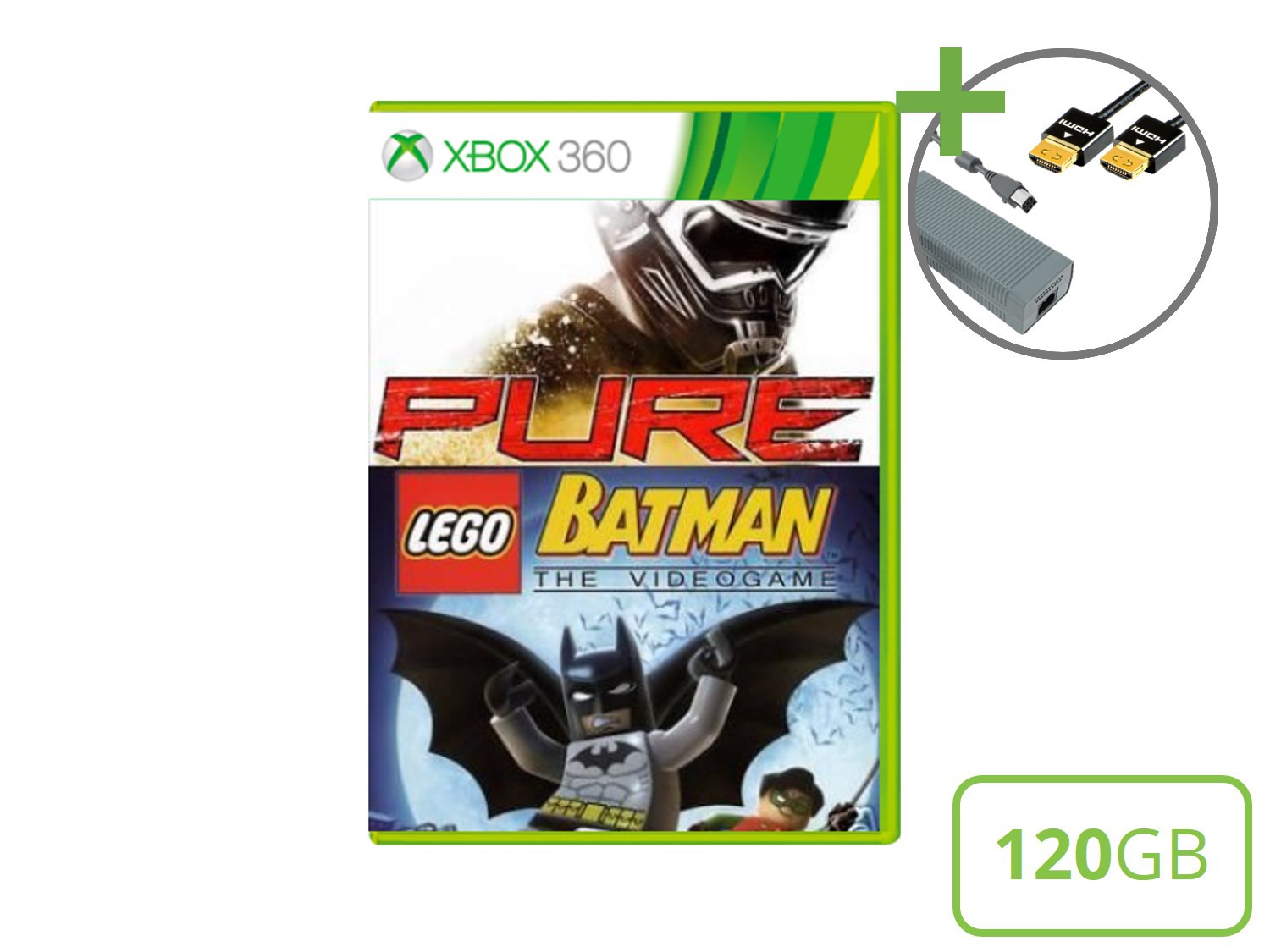 Microsoft Xbox 360 Elite Starter Pack - 120GB Holiday Edition - Xbox 360 Hardware - 5