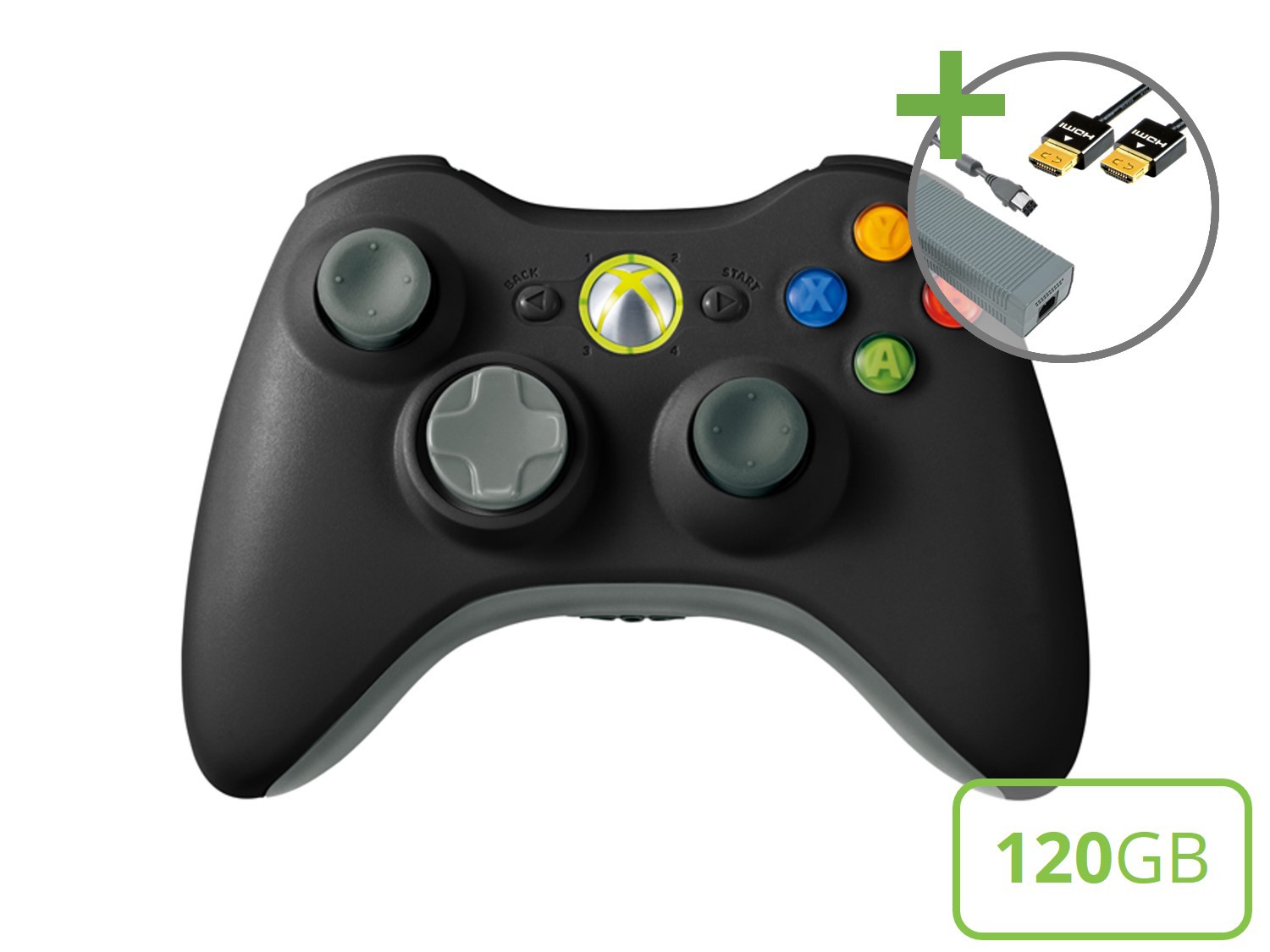 Microsoft Xbox 360 Elite Starter Pack - Forza Motorsport 3 Edition - Xbox 360 Hardware - 4