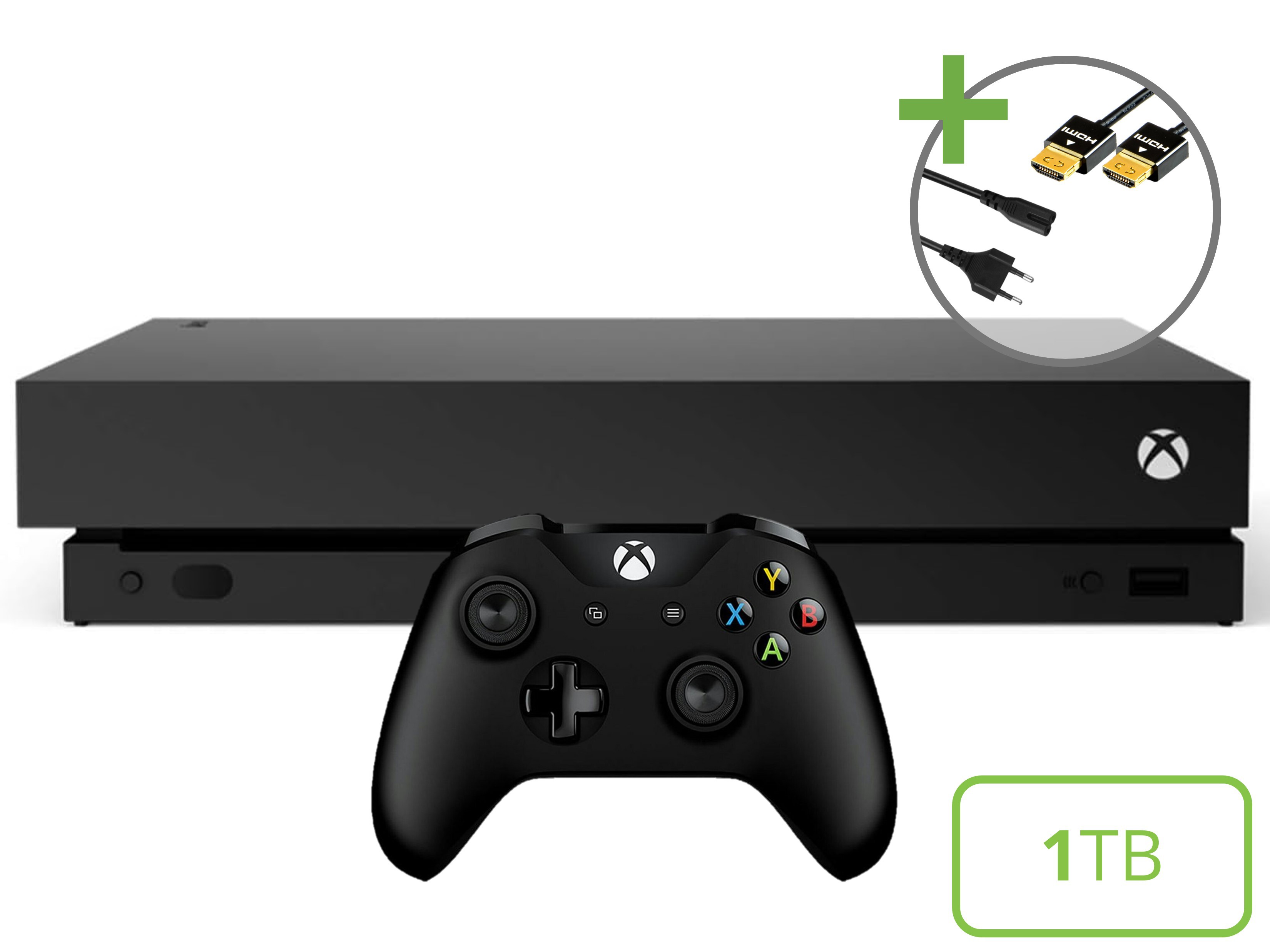 Microsoft Xbox One X Starter Pack - 1TB Starter Bundle Edition - Xbox One Hardware
