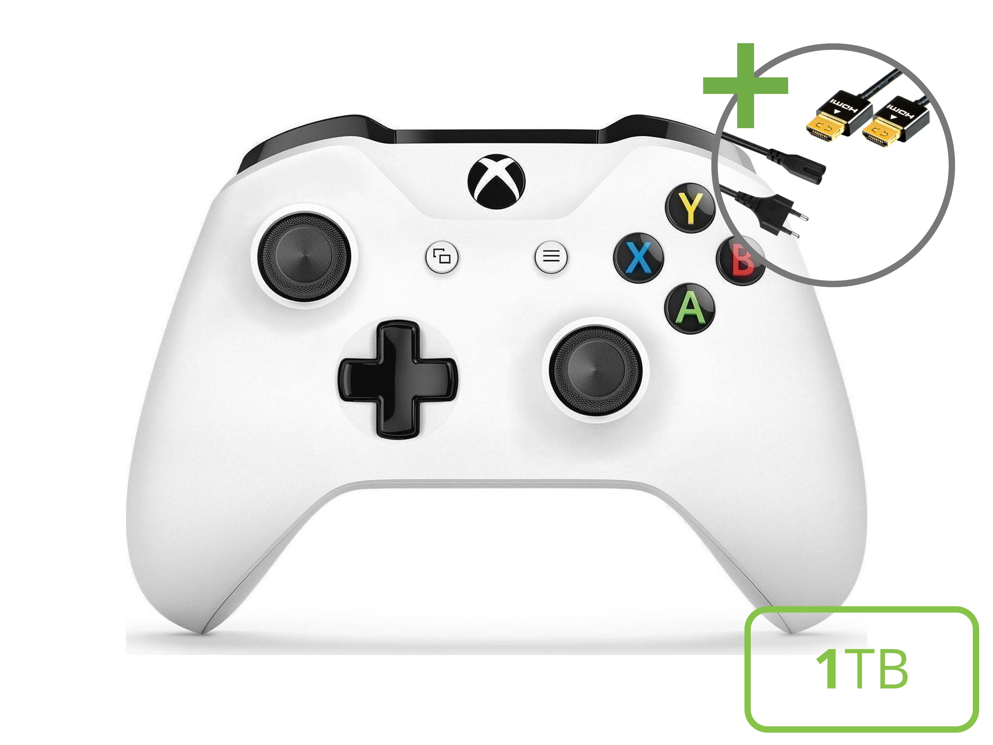Microsoft Xbox One S Starter Pack - 1TB Starter Bundle Edition - Xbox One Hardware - 3