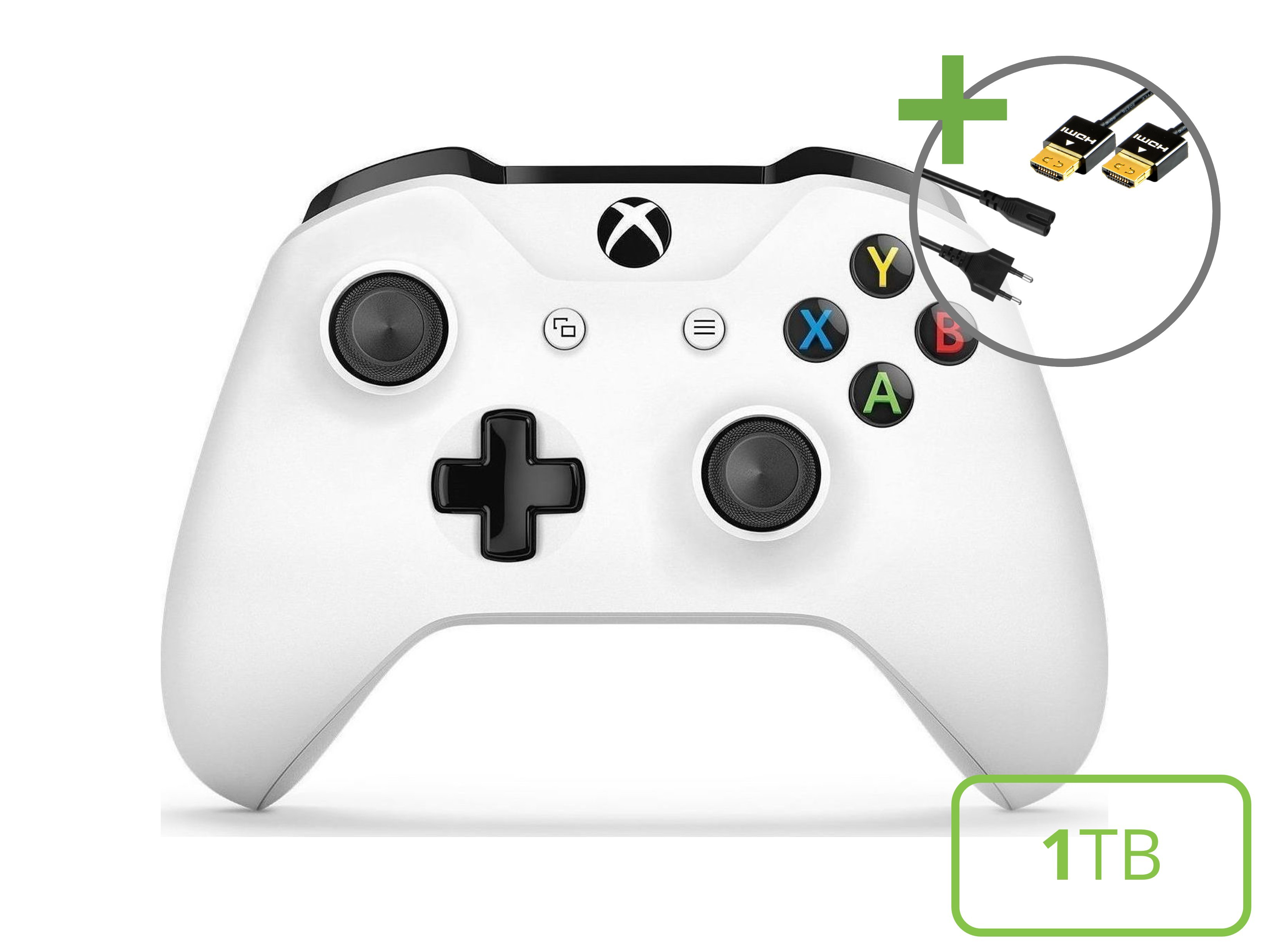 Microsoft Xbox One S Starter Pack - 1TB GTA V Edition - Xbox One Hardware - 3