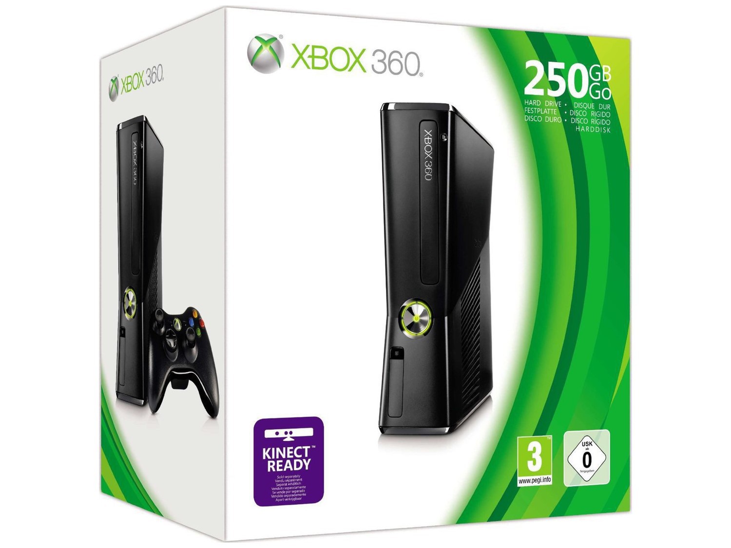 Microsoft Xbox 360 Slim Starter Pack - Standard 250GB Edition [Complete] Kopen | Xbox 360 Hardware
