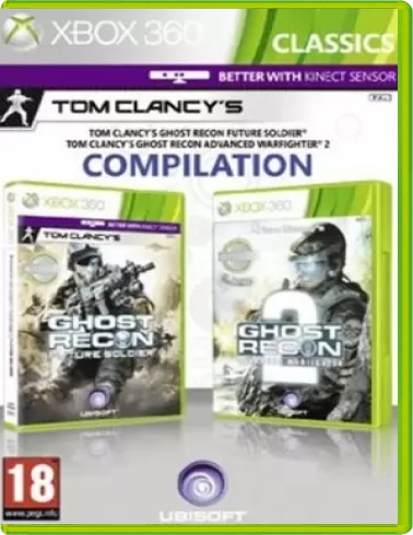 Tom Clancy's Ghost Recon Future Soldier And Tom Clancy's Ghost Recon Advanced Warfighter 2 - Xbox 360 Games