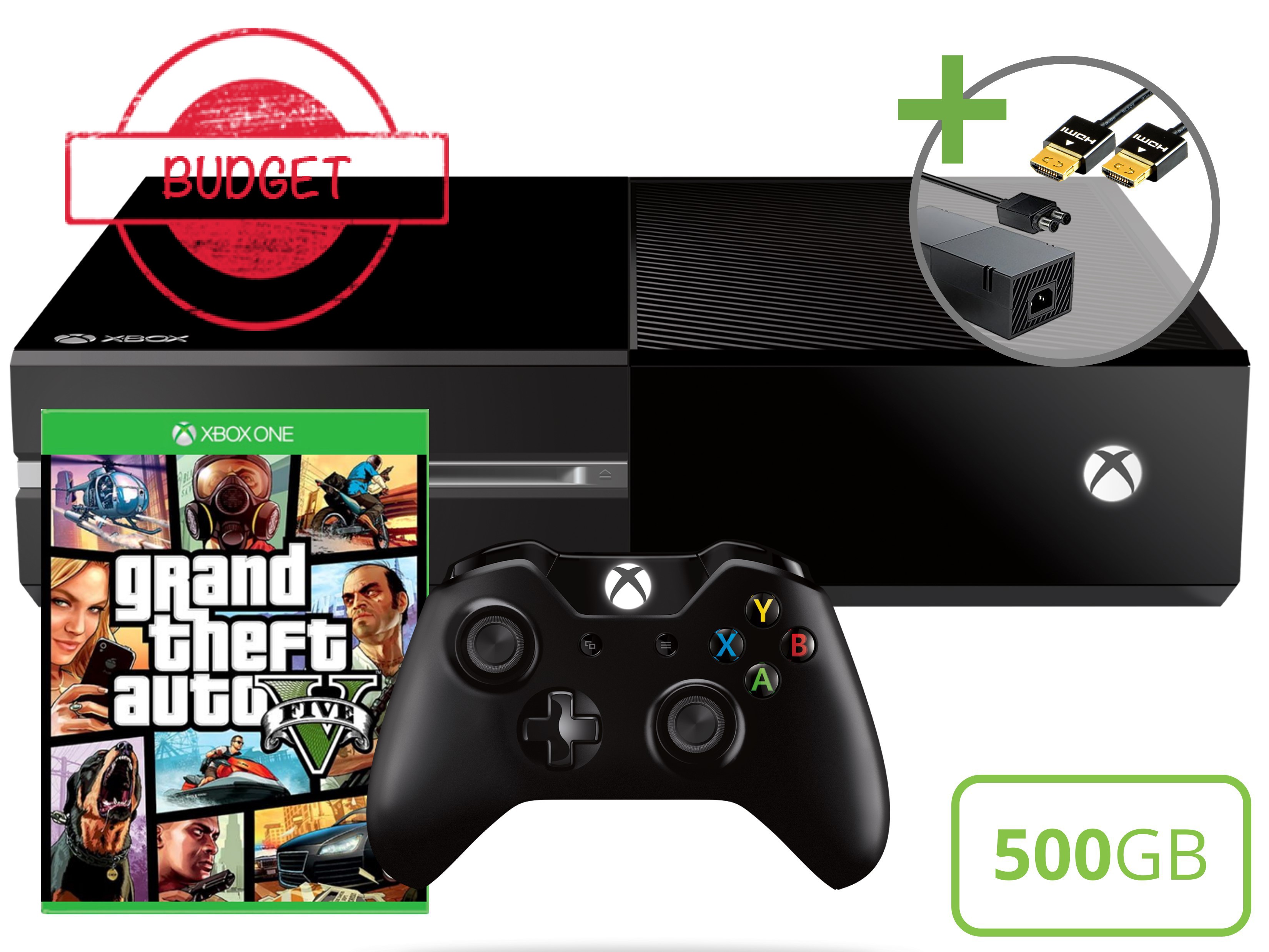 Microsoft Xbox One Starter Pack - 500GB GTA V Edition - Budget - Xbox One Hardware
