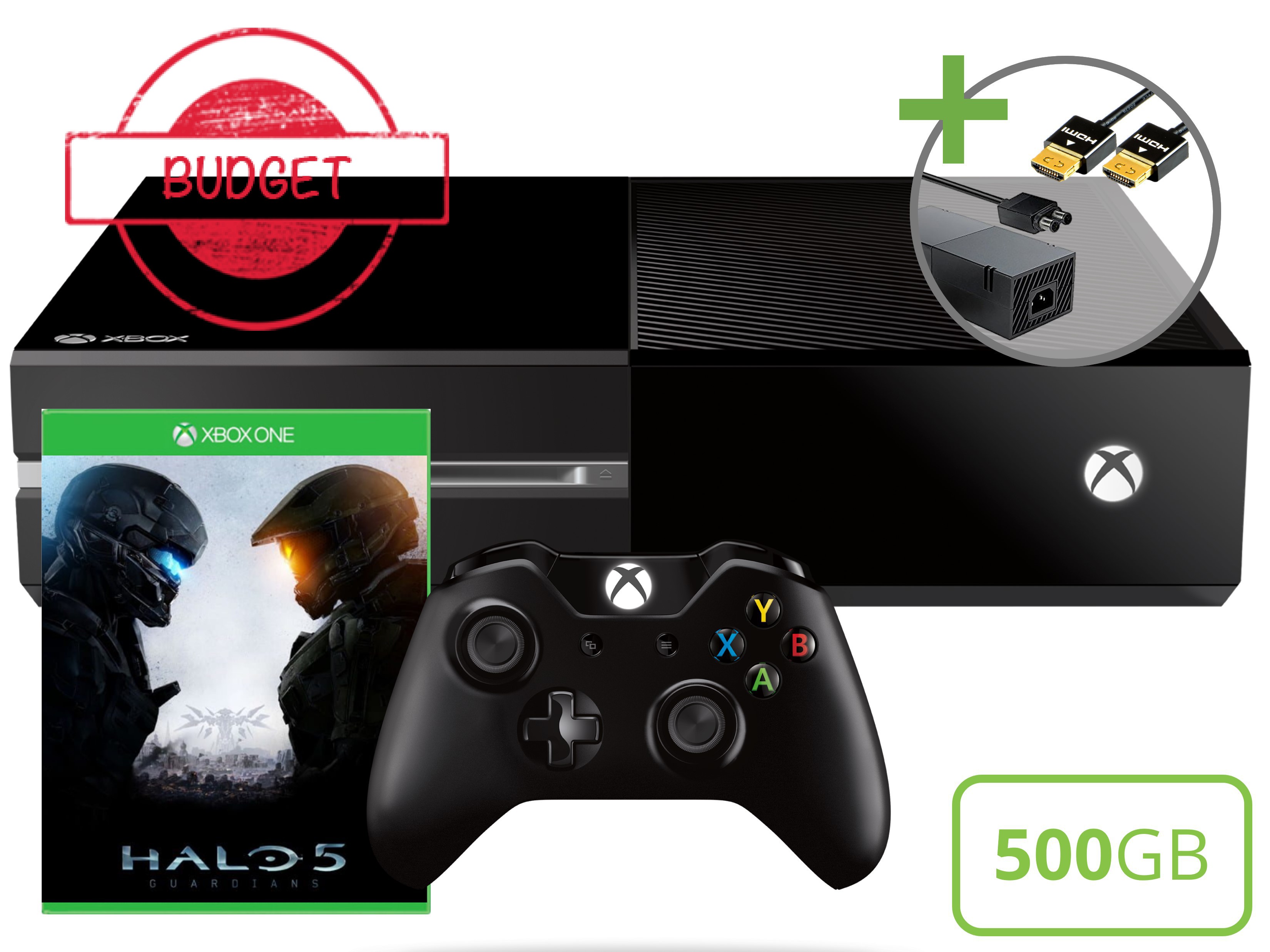 Microsoft Xbox One Starter Pack - 500GB Halo V Edition - Budget Kopen | Xbox One Hardware