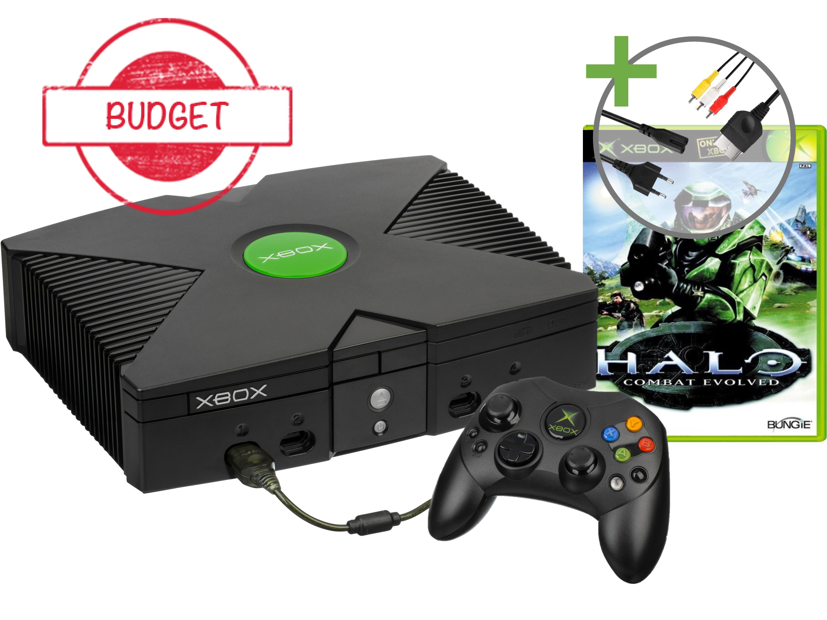 Microsoft Xbox Classic Starter Pack - Halo Edition - Budget Kopen | Xbox Original Hardware