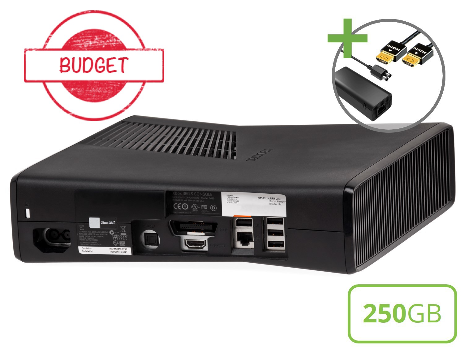 Microsoft Xbox 360 Slim Starter Pack - Forza 3 and Crisis 2 Edition - Budget - Xbox 360 Hardware - 3