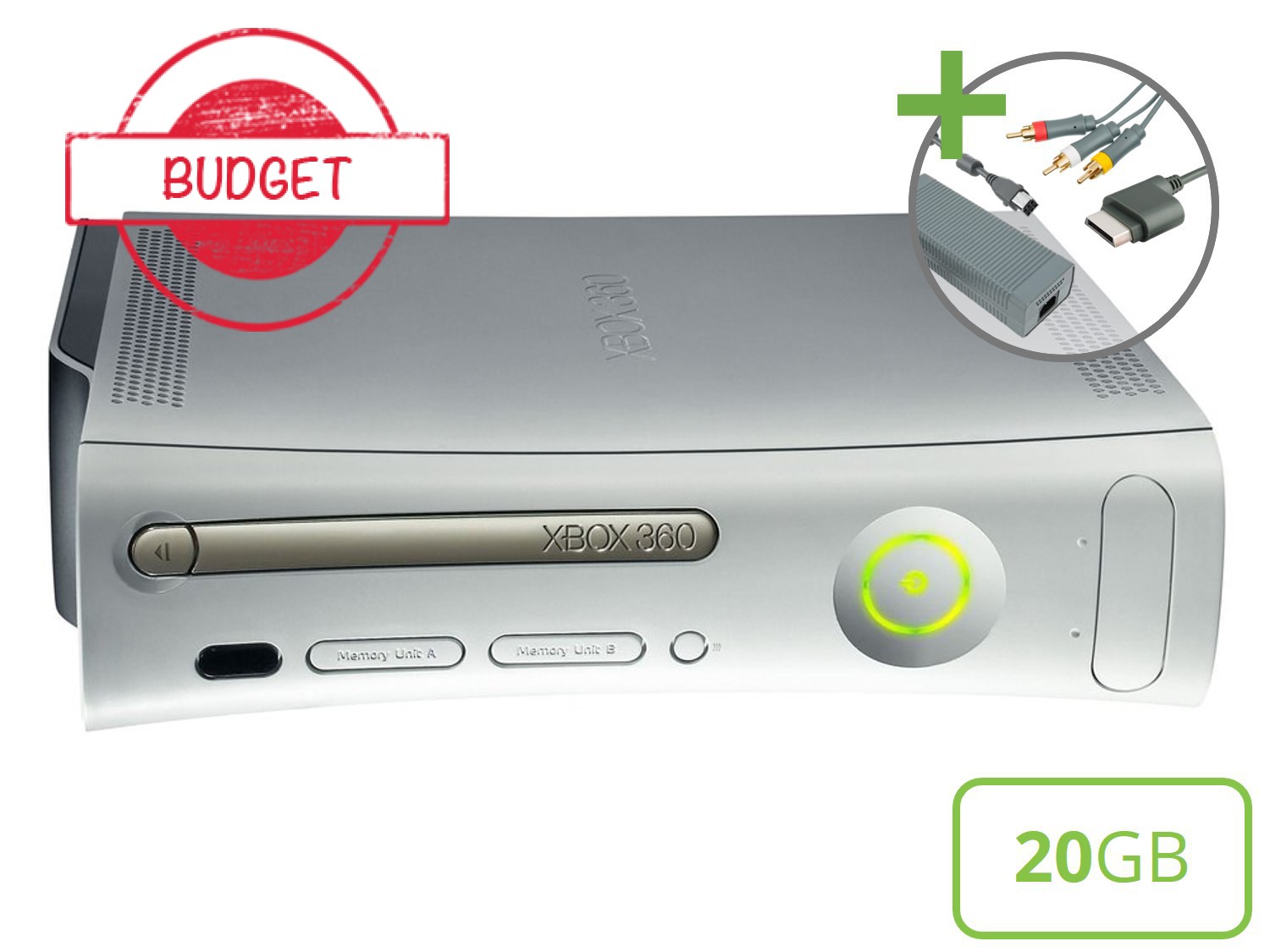 Microsoft Xbox 360 Premium Starter Pack - 20GB Basic Gold Edition - Budget - Xbox 360 Hardware - 2
