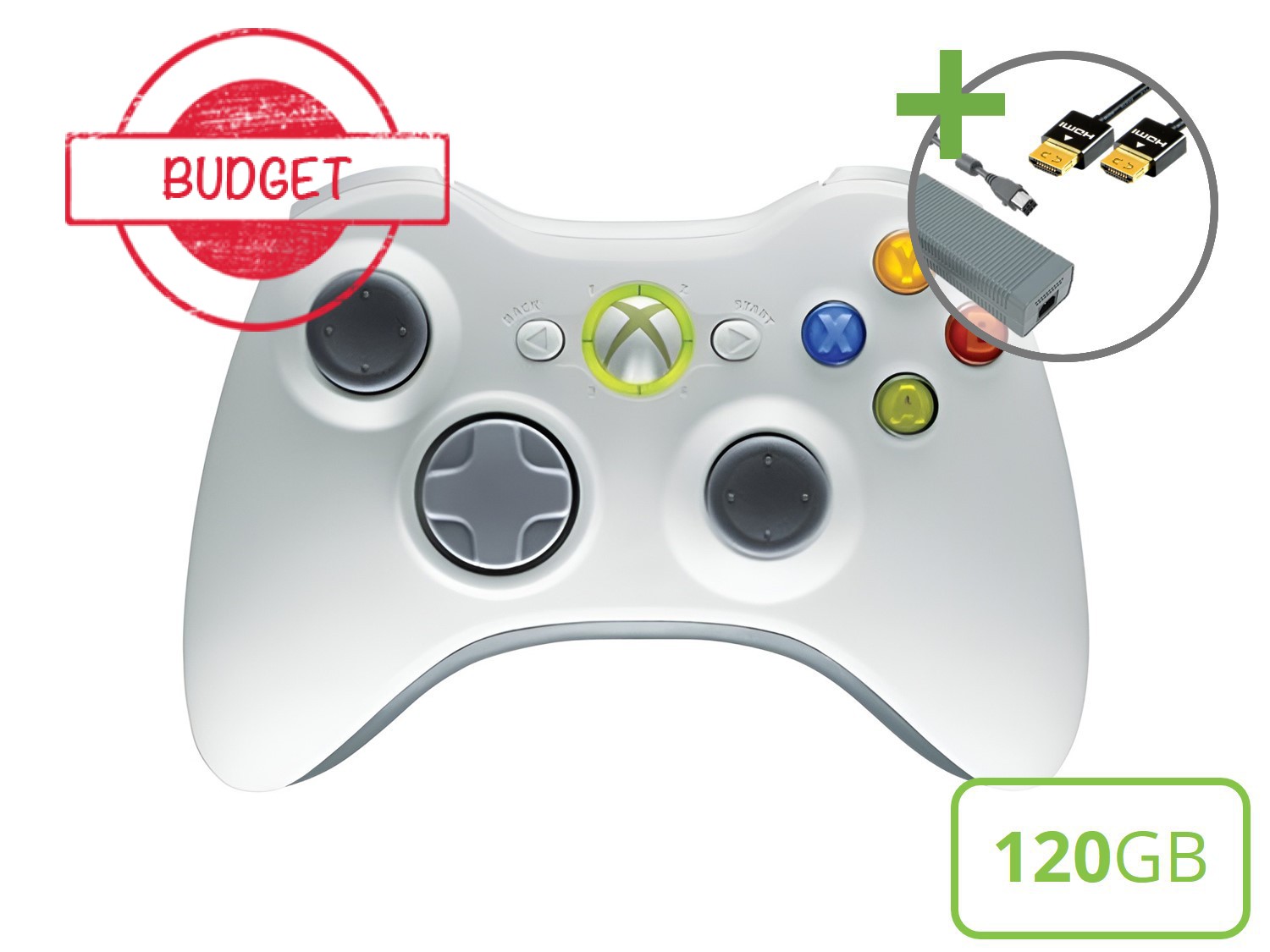 Microsoft Xbox 360 Premium Starter Pack - 120GB Premium Gold Edition - Budget - Xbox 360 Hardware - 4