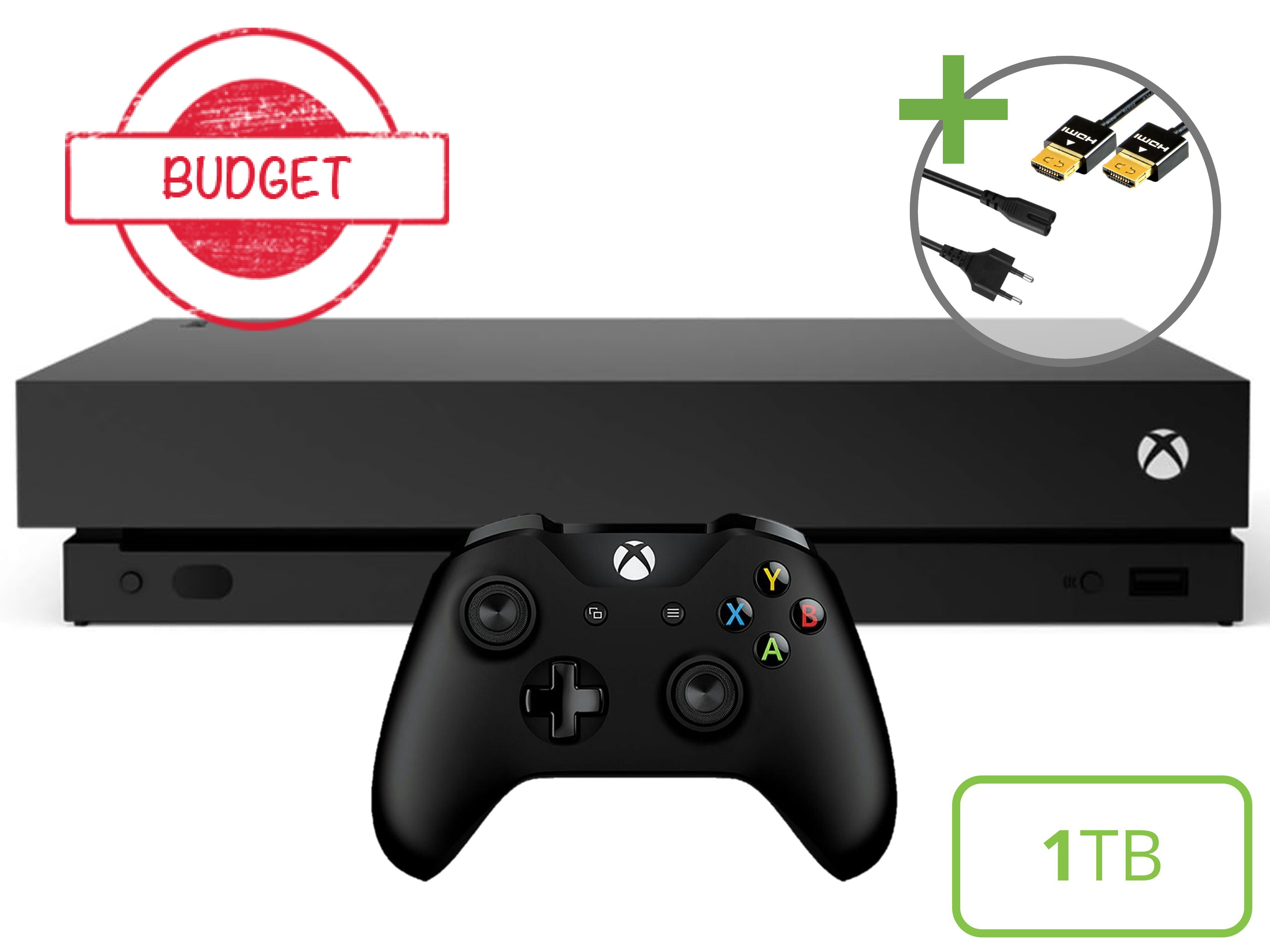 Microsoft Xbox One X Starter Pack - 1TB Starter Bundle Edition - Budget - Xbox One Hardware