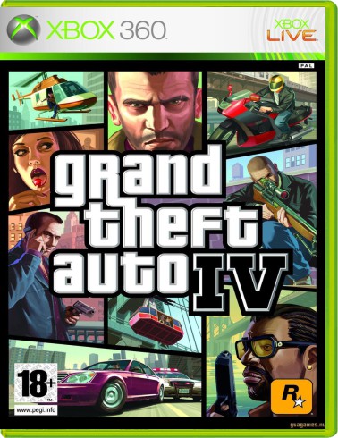 Grand Theft Auto IV [NTSC] - Xbox 360 Games