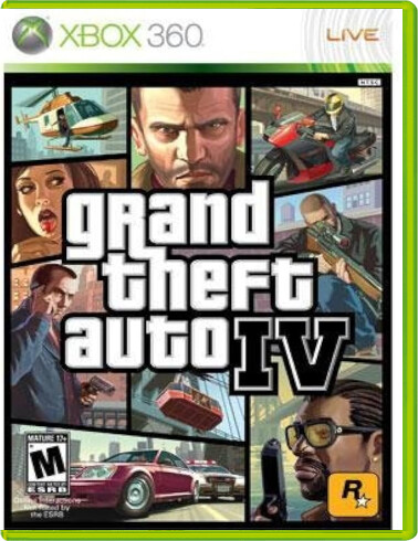 Grand Theft Auto IV [NTSC] - Xbox 360 Games