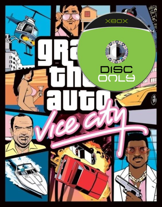 Grand Theft Auto: Vice City - Disc Only - Xbox Original Games