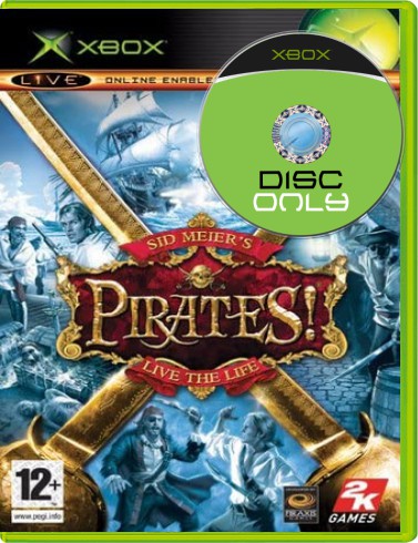 Pirates! - Live The Life (Sid Meier's) - Disc Only - Xbox Original Games