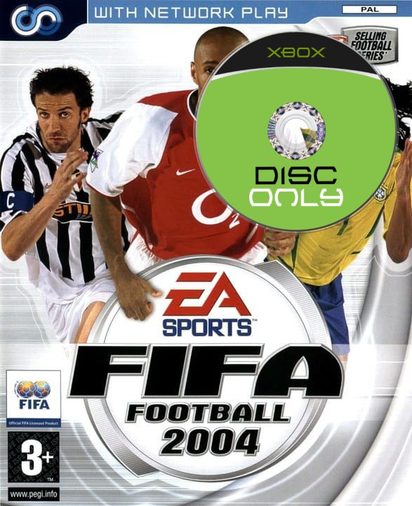 FIFA Football 2004 - Disc Only - Xbox Original Games
