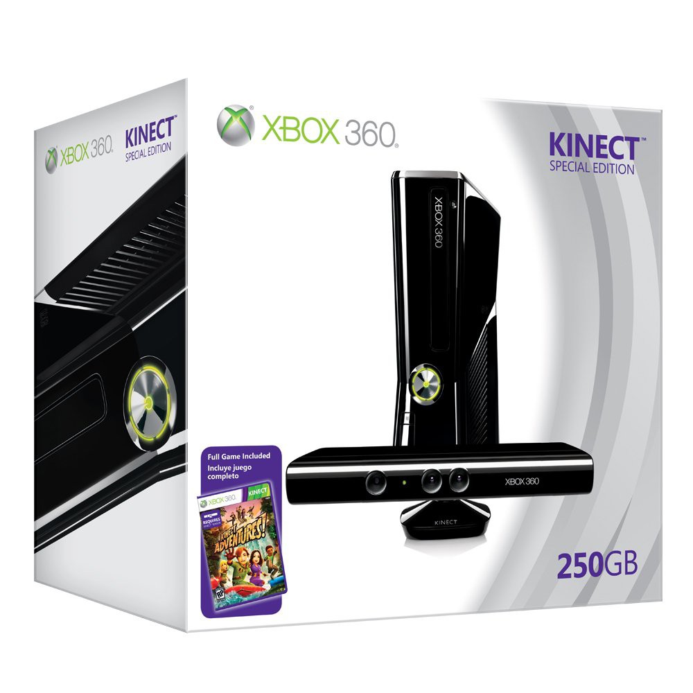 Xbox 360 Slim Console - 250GB - Kinect Edition [Complete] - Xbox 360 Hardware