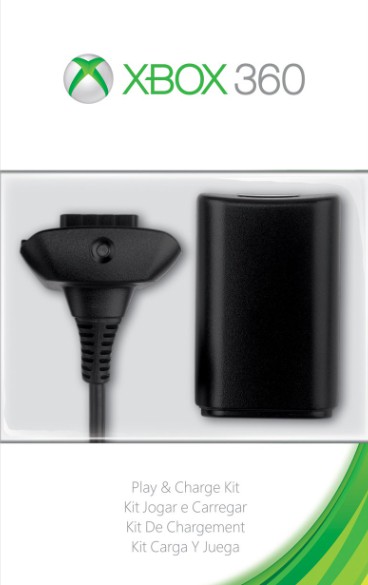 Originele Microsoft Xbox 360 Play & Charge Kabel - Zwart [Complete] Kaufen | Xbox 360 Hardware