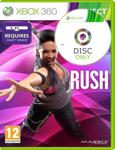 Zumba Fitness Rush - Disc Only - Xbox 360 Games