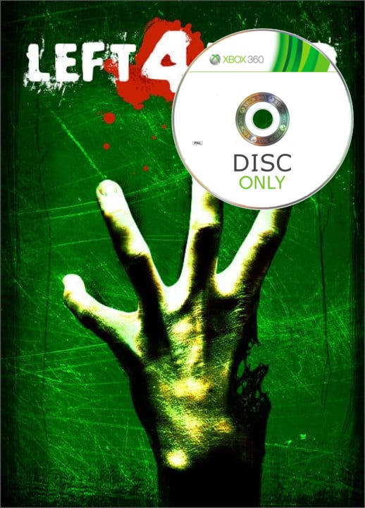 Left 4 Dead - Disc Only - Xbox 360 Games
