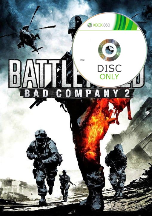 Battlefield: Bad Company 2 - Disc Only - Xbox 360 Games