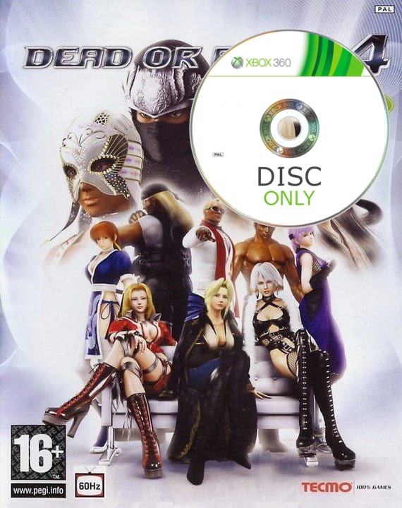 Dead or Alive 4 - Disc Only - Xbox 360 Games