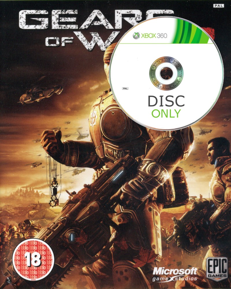 Gears of War 2 - Disc Only - Xbox 360 Games
