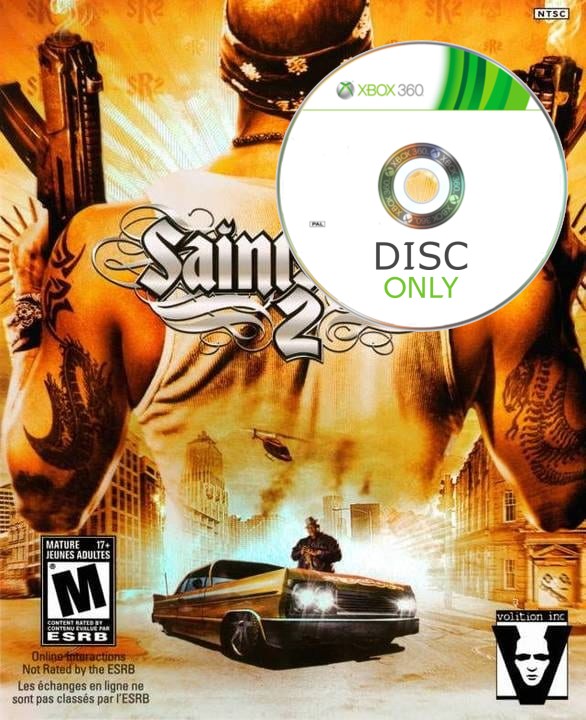 Saints Row 2 - Disc Only - Xbox 360 Games