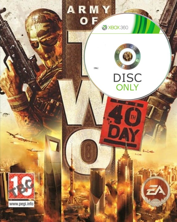 Army of Two: The 40th Day - Disc Only - Xbox 360 Games