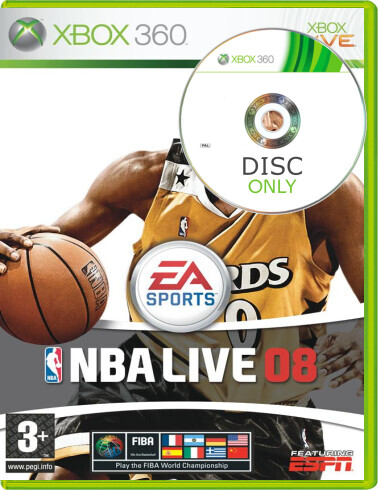 NBA Live 08 - Disc Only Kaufen | Xbox 360 Games