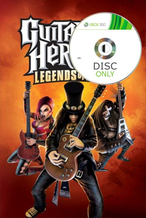 Guitar Hero III: Legends of Rock - Disc Only - Xbox 360 Games