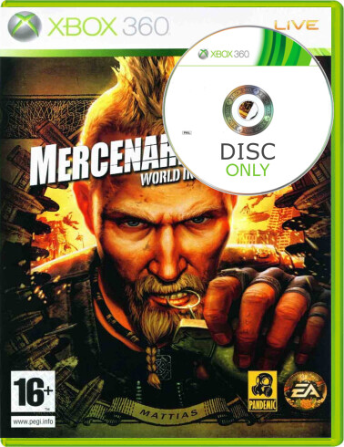 Mercenaries 2: World in Flames - Disc Only - Xbox 360 Games