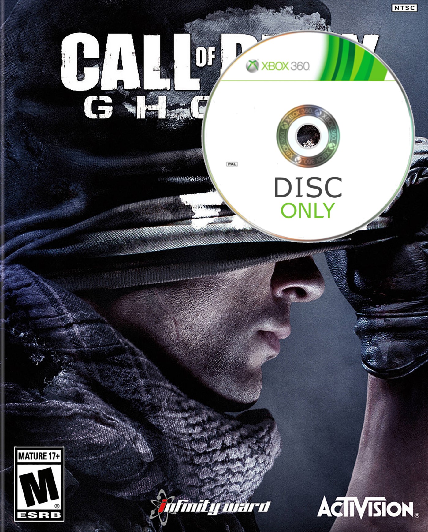 Call of Duty: Ghosts - Disc Only - Xbox 360 Games