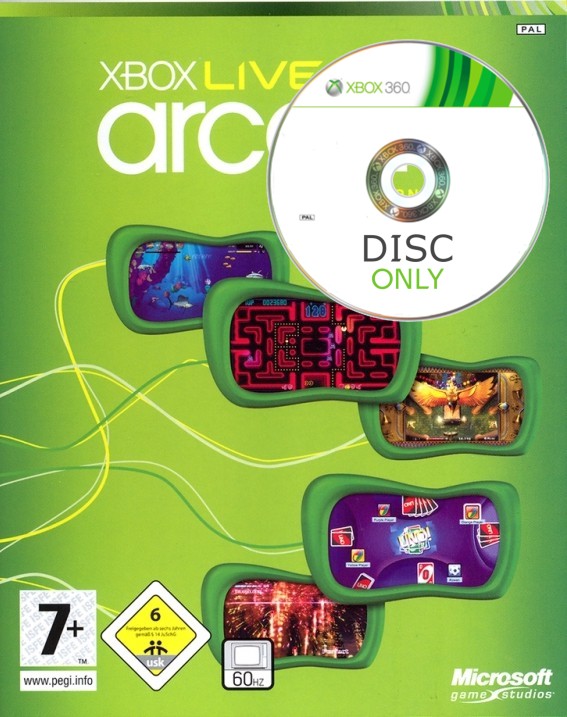 Xbox Live Arcade - Disc Only - Xbox 360 Games