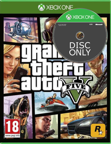 Grand Theft Auto V - Disc Only - Xbox One Games