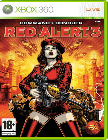Command & Conquer: Red Alert 3 (Russian) - Xbox 360 Games