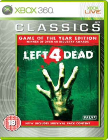 Left 4 Dead (Classics) - Xbox 360 Games