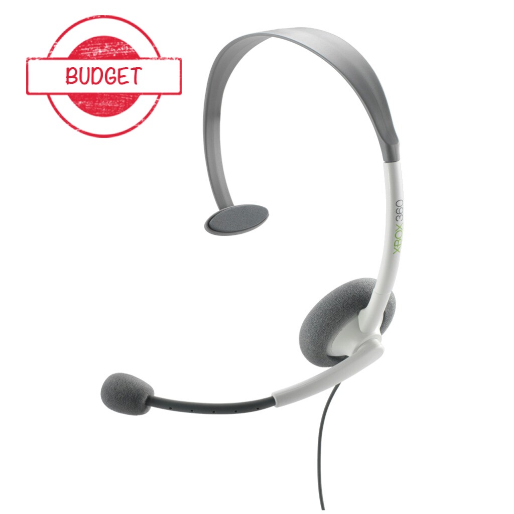 Microsoft Xbox 360 Headset Wired - Wit - Budget Kaufen | Xbox 360 Hardware