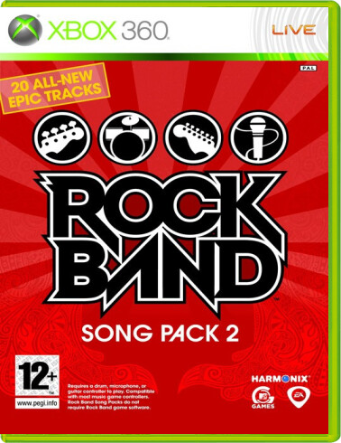 Rock Band Song Pack 2 - Xbox 360 Games
