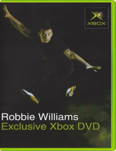 Robbie Williams Exclusive Xbox DVD - Xbox Original Games