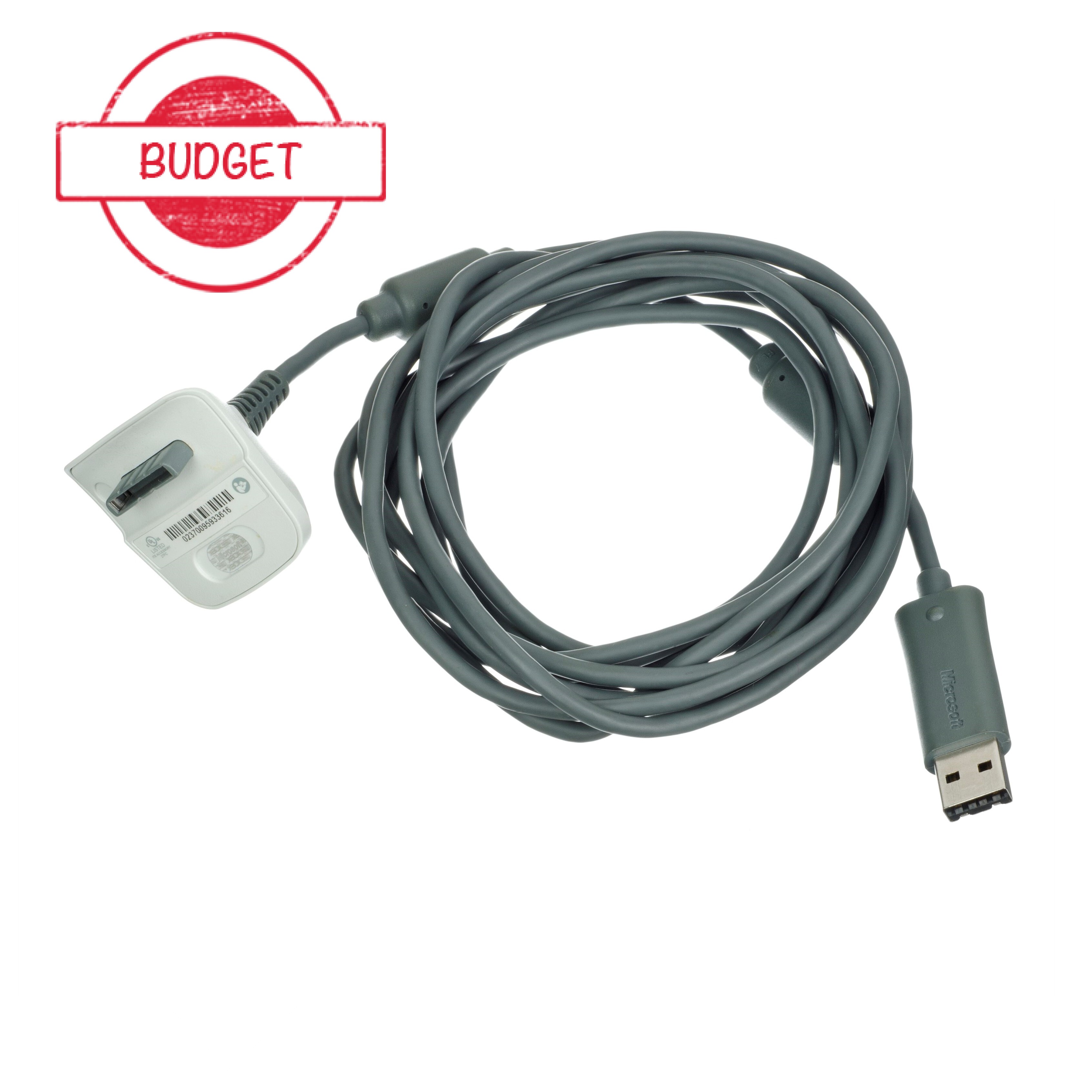 Originele Microsoft Xbox 360 Play & Charge Kabel - Wit - Budget Kaufen | Xbox 360 Hardware