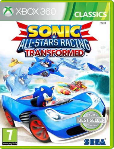 Sonic & All-Stars Racing Transformed (Classics) - Xbox 360 Games