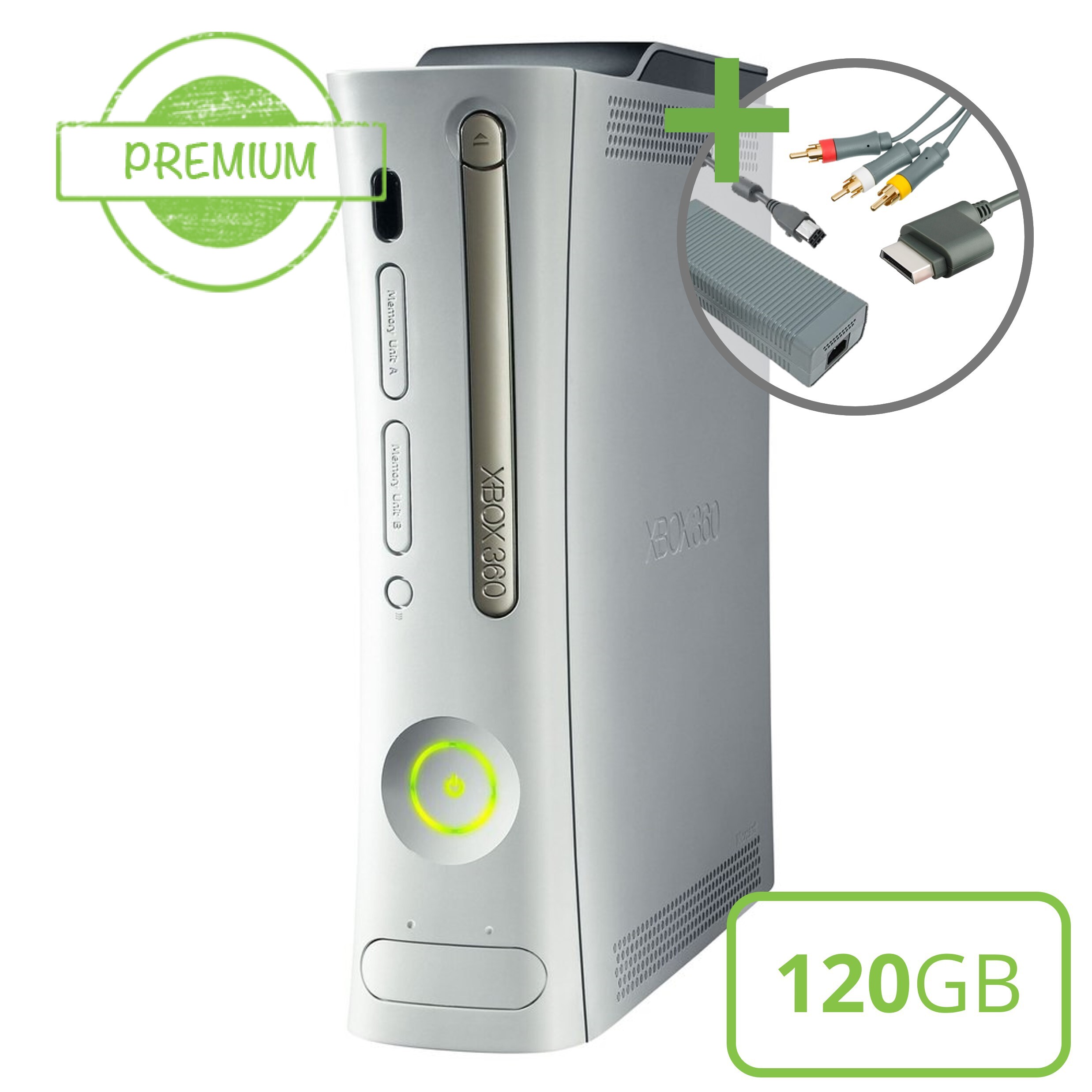 Microsoft Xbox 360 Premium Console (AV) - 120GB - Premium Kaufen | Xbox 360 Hardware