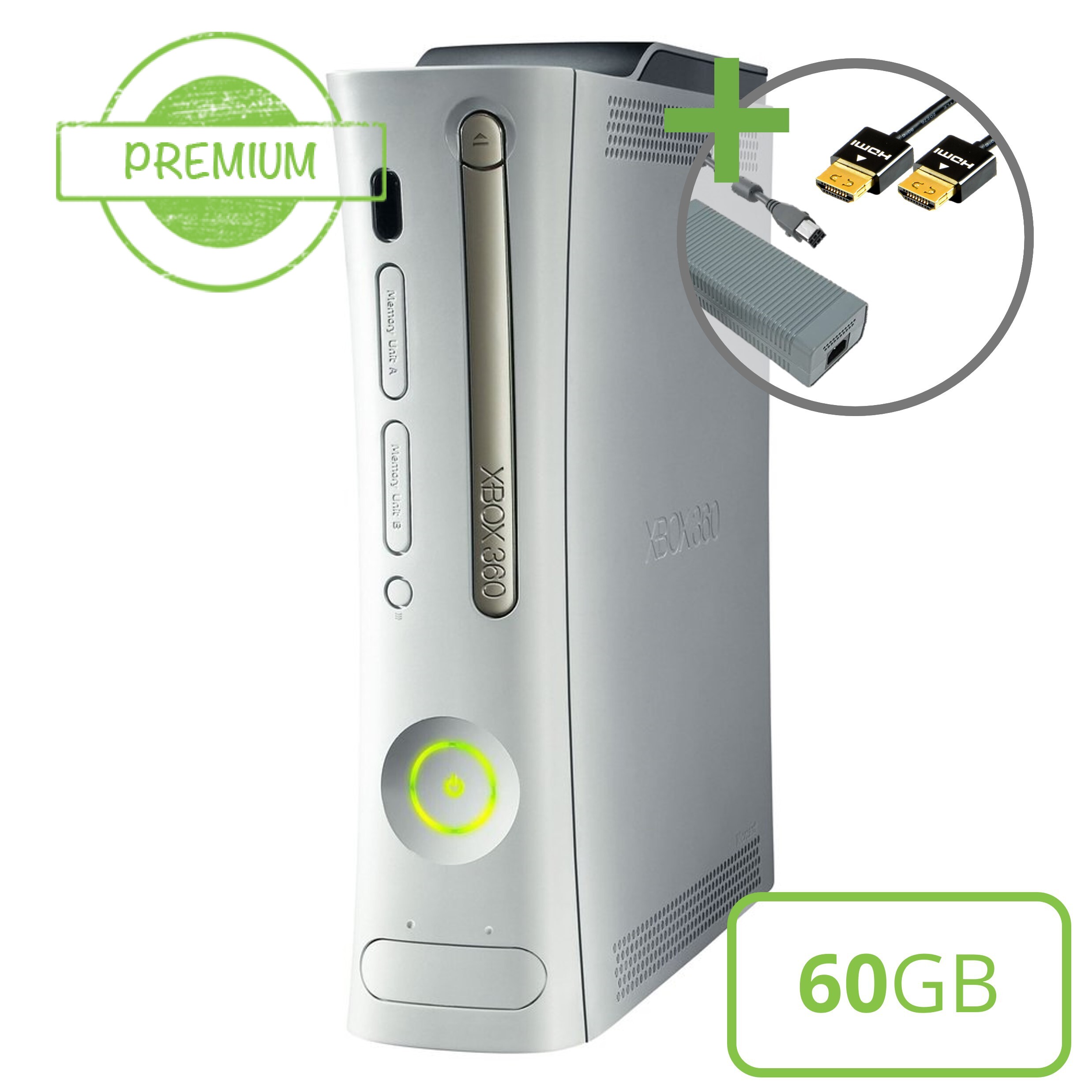 Microsoft Xbox 360 Premium Console (HDMI) - 60GB - Premium Kaufen | Xbox 360 Hardware