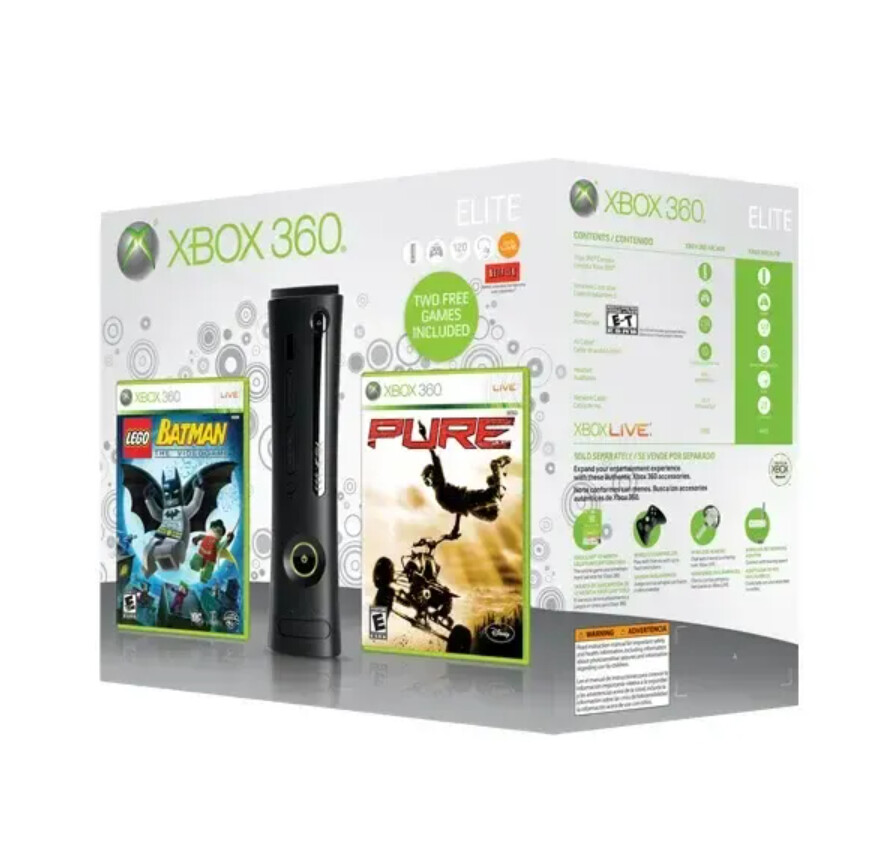 Microsoft Xbox 360 Elite Starter Pack - 120GB Holiday Edition [Complete] Kaufen | Xbox 360 Hardware
